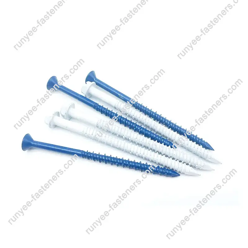 Hex Washer Head Concrete Screw For Steel And Concrete Connection